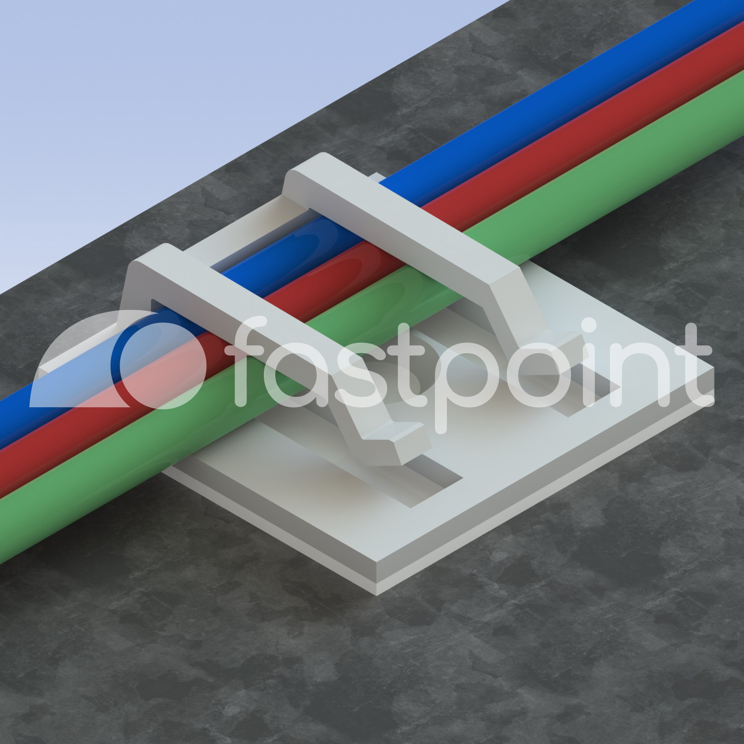 Pasacables adhesivado de inserción lateral - Imagen 2