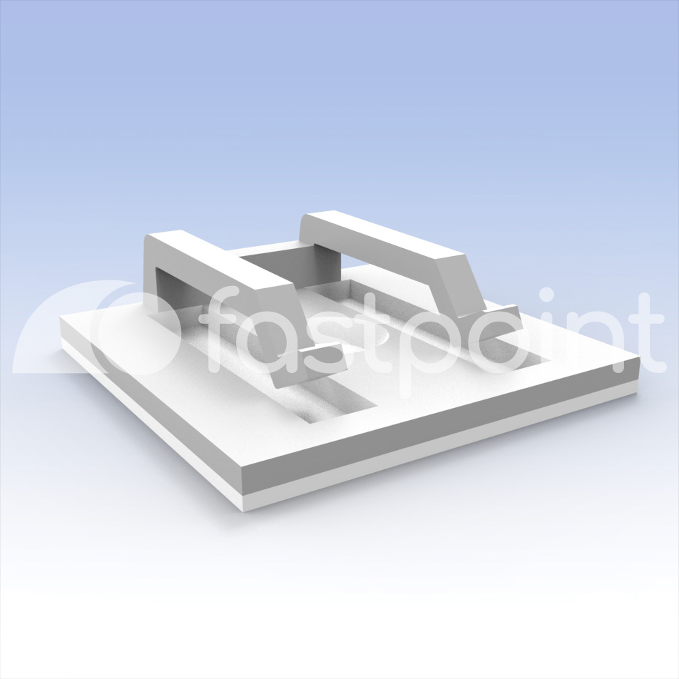 Pasacables adhesivado de inserción lateral
