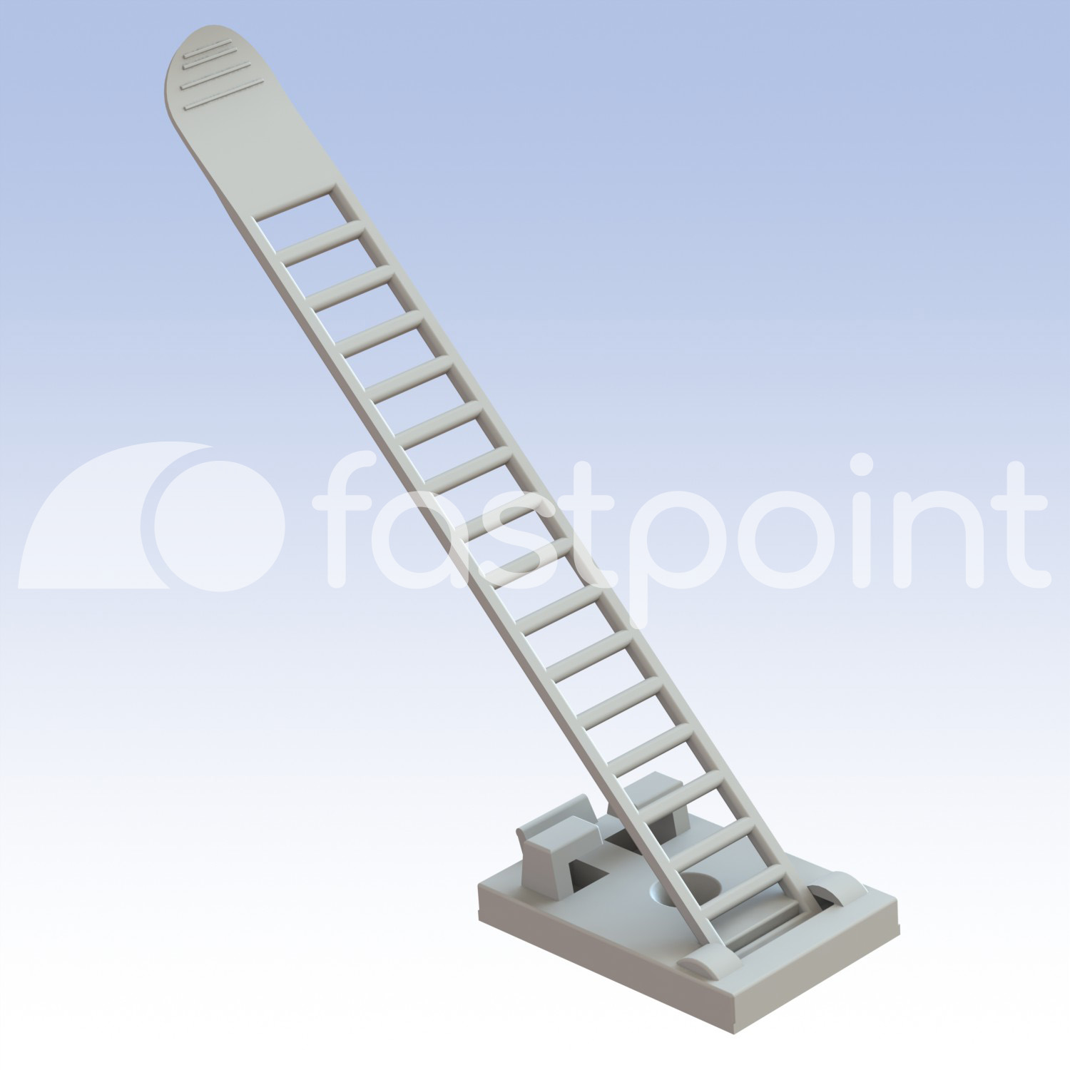 Brida adhesivada regulable