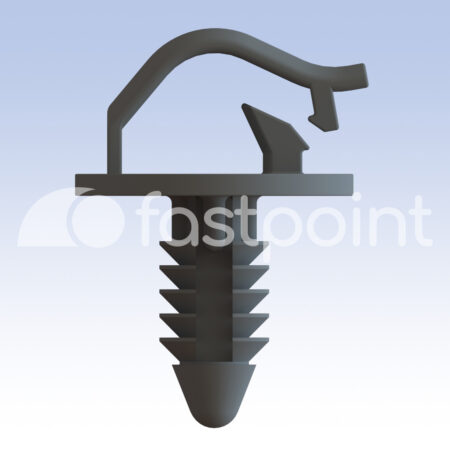 Pasacables con inserción y cierre lateral, orificio ø 6,4 mm