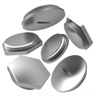 Tapones metalicos con rosca