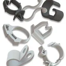 Clips y sistemas de guías para cableado