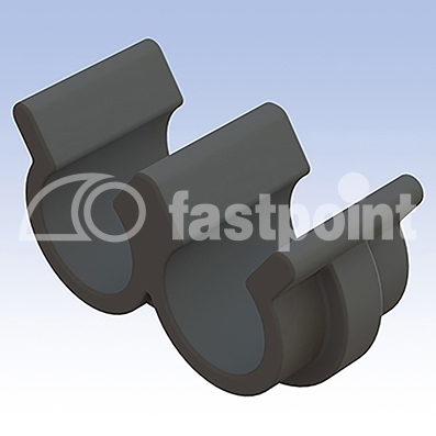 Pasacables de doble alojamiento