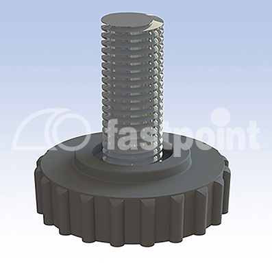 Patas ajustables con rosca