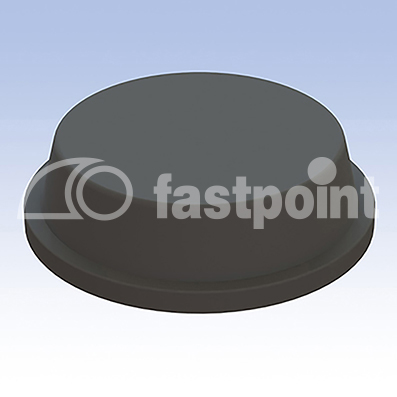 Topes adhesivados - bumpers cilíndricos