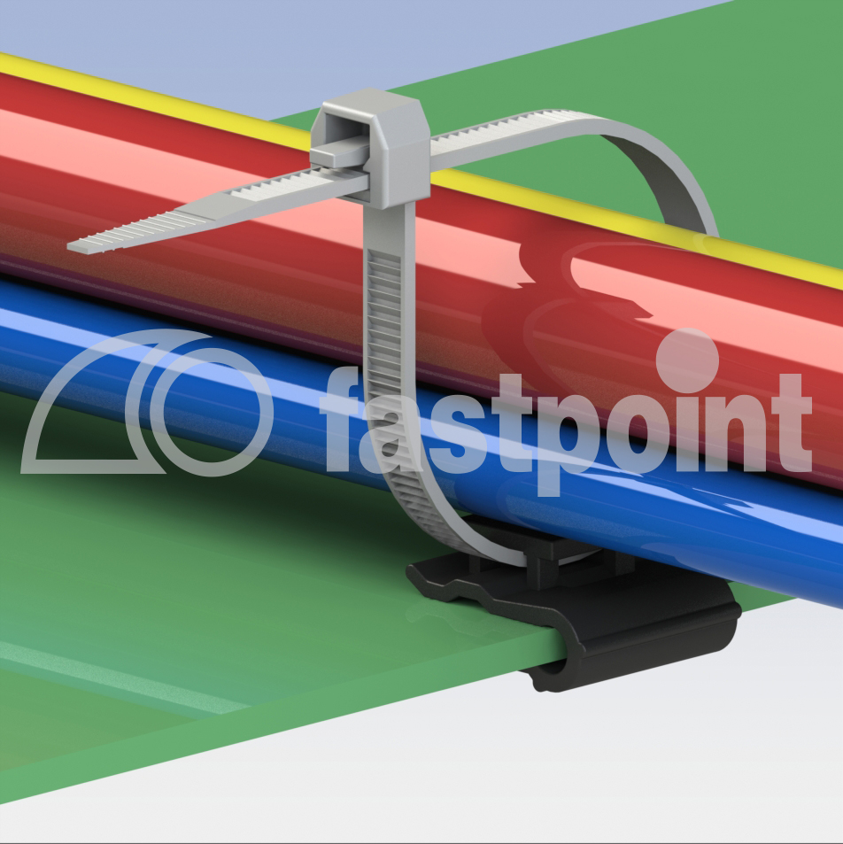 Base clip para bridas - Imagen 2