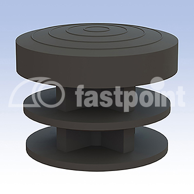 Contera redonda o tope